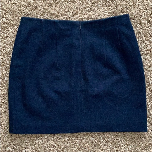 Crystallized Jeans Mini Skirt - Picture 3 of 4